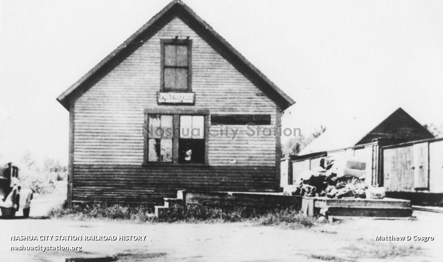 Postcard Carrabasset, Maine. Sandy River & Rangeley Lake Post Office