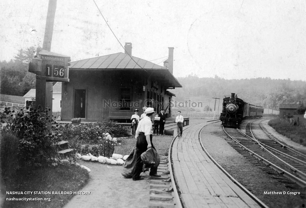 Postcard East Litchfield, Connecticut Railroad History