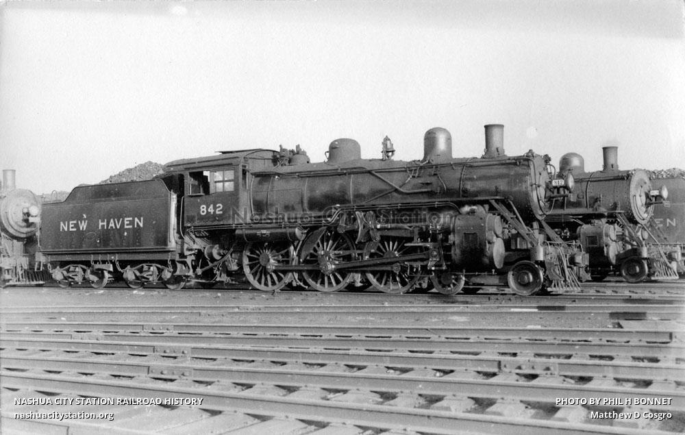 Postcard New Haven Railroad 842 Railroad History