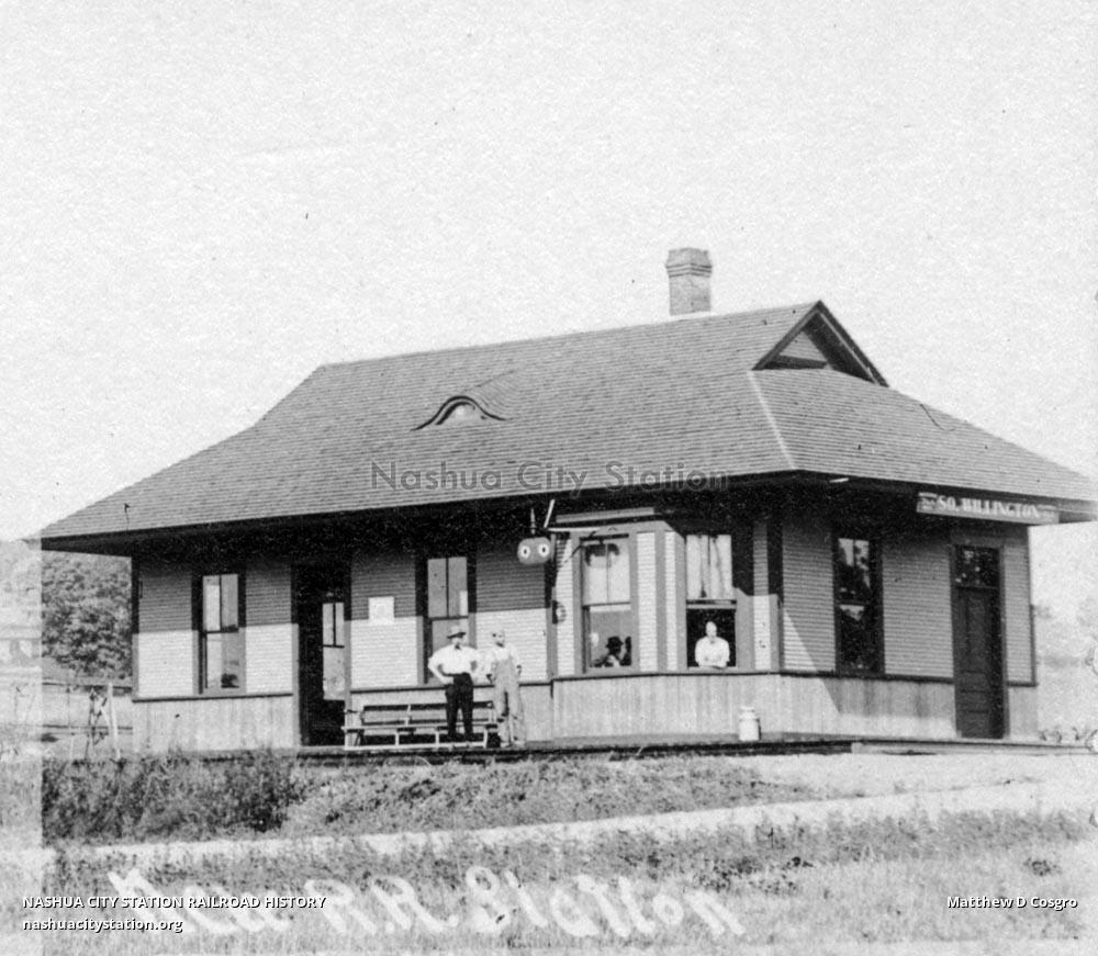 Postcard Views of South Willington, Connecticut Railroad History