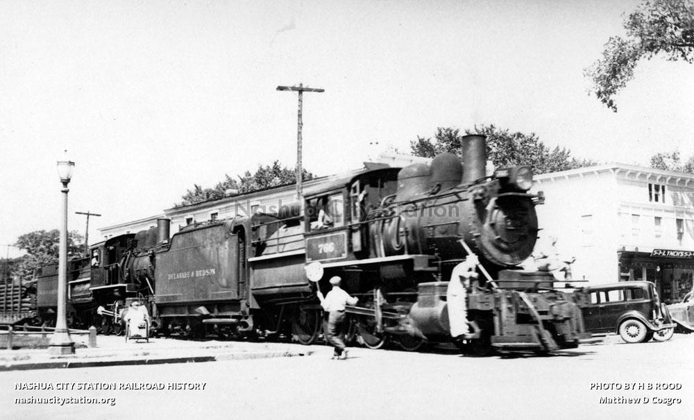 Postcard Double Header Poultney, Vermont Railroad History