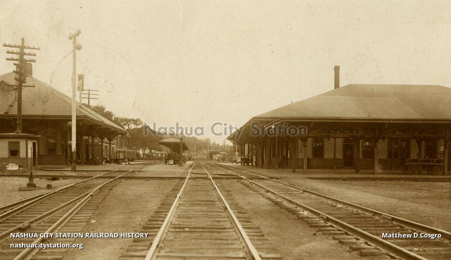 Postcard Depot, Ayer, Massachusetts Railroad History