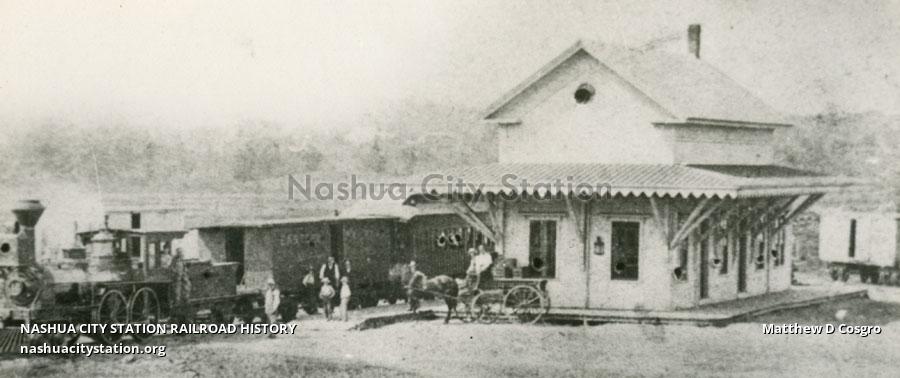 Postcard: Essex, Massachusetts Depot | Railroad History
