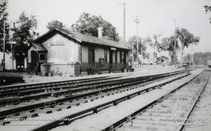 Postcard Village, Westford, Massachusetts Railroad History
