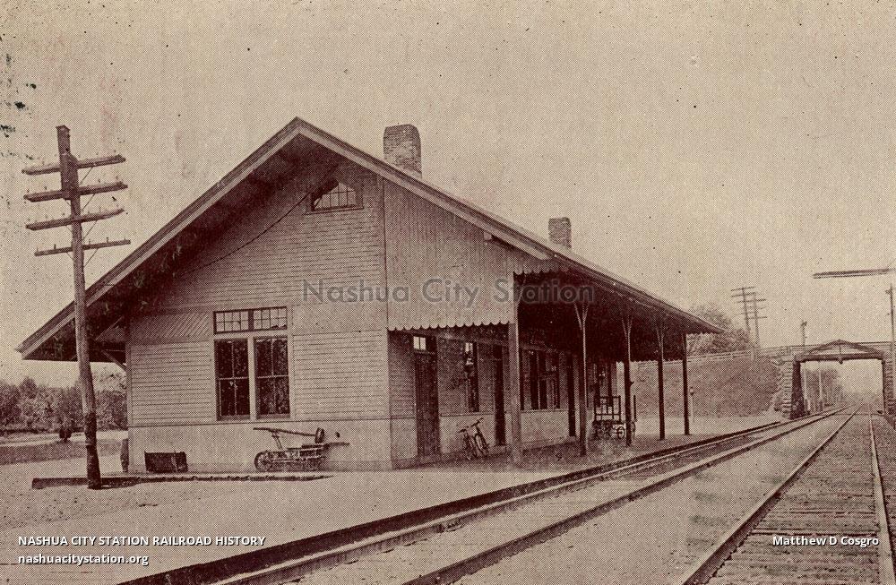 Postcard Railroad Station, Madison, Connecticut Railroad History