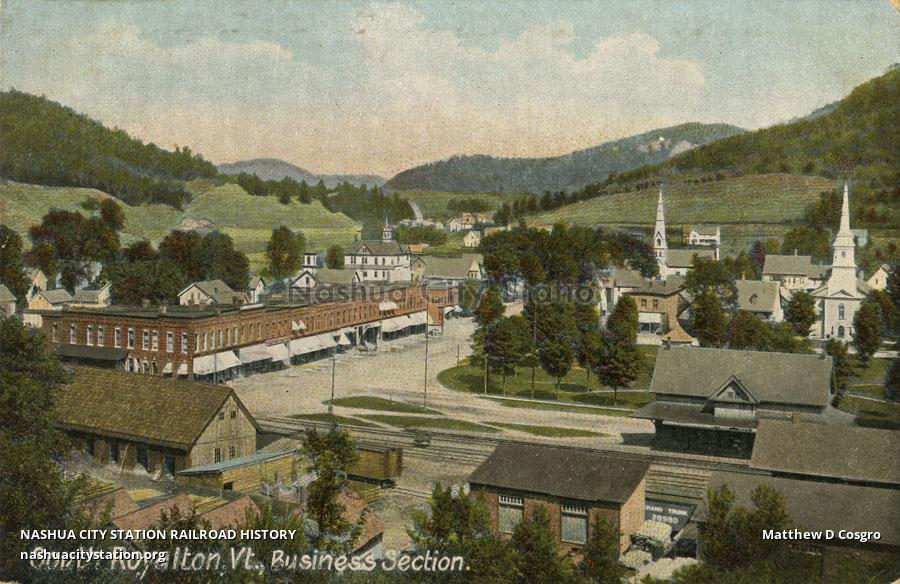 postcard-south-royalton-vermont-business-section-railroad-history