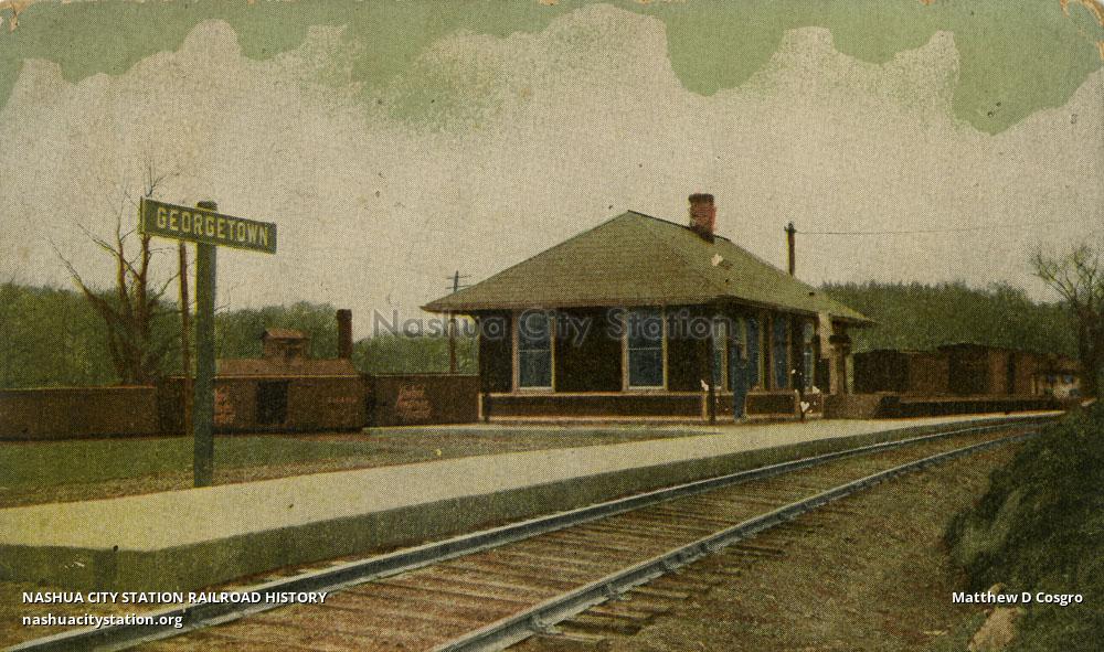 Postcard Railroad Station, Connecticut Railroad History