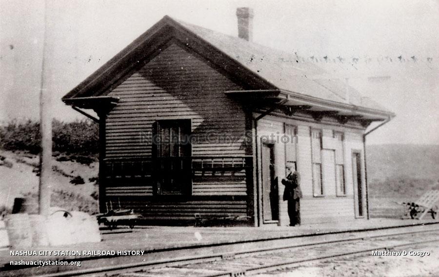 Postcard Railroad Station, Truro, Massachusetts Railroad History