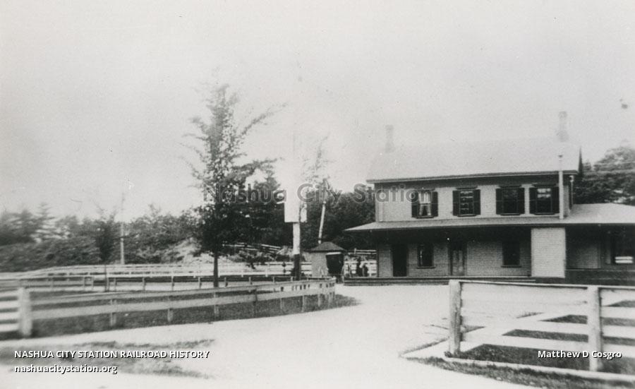 Postcard Railroad Station, North Raynham, Massachusetts Railroad History