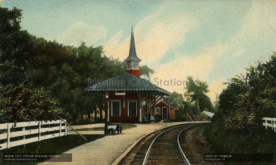 Postcard: Devereux Station, Marblehead, Massachusetts