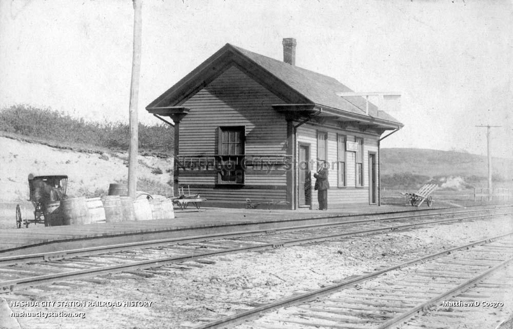 Postcard Railroad Station, Truro, Massachusetts Railroad History