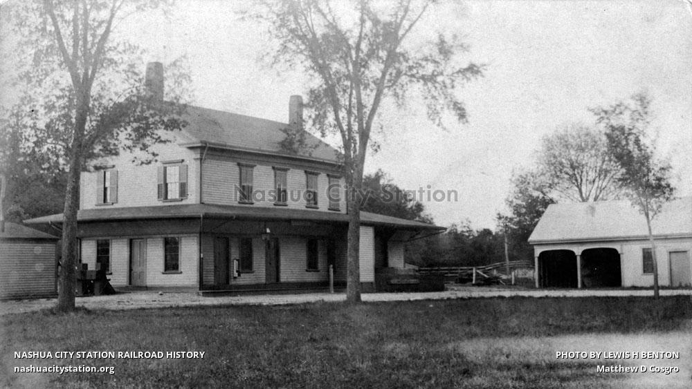 Postcard New Haven Station, Raynham, Massachusetts Railroad History
