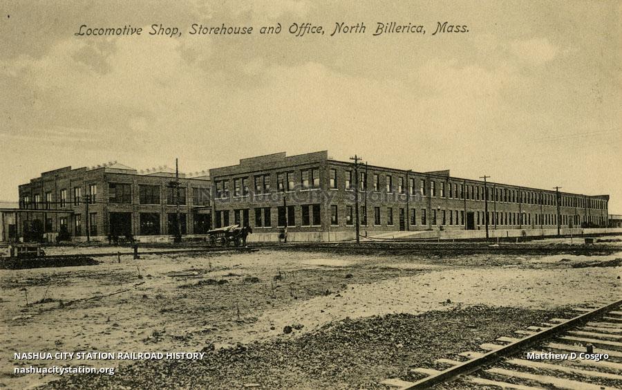 Postcard Shop, Storehouse and Office, North Billerica
