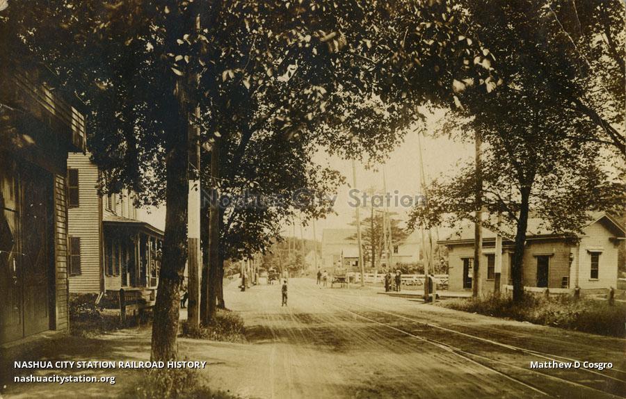 Postcard Franklin Park, Revere, Massachusetts Railroad History