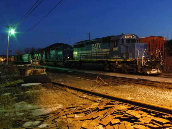New England Central Railroad's Palmer Yard