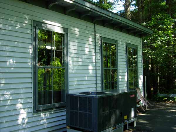 Detail of West Groton depot