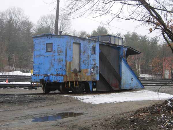 Pan Am Railways snow plow BM W3738