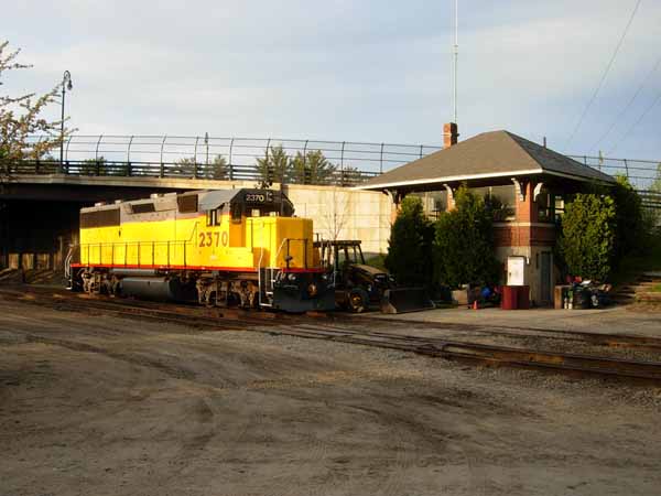 New England Southern Railroad at Concord, New Hampshire