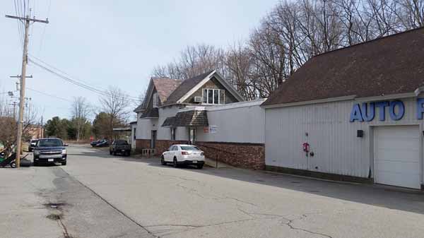 Townsend station once served by the Boston & Maine Greenville Branch