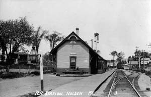Railroad Station, Holden, Maine