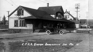 Canadian Pacific Railroad Station, Brownville Junction, Maine
