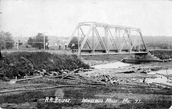 Railroad Bridge, Winslows Mills, Maine