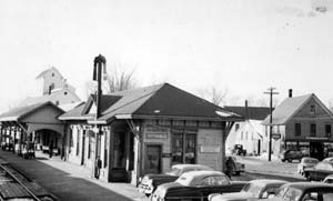Maine Central station, Pittsfield, Maine