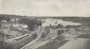 Up the Kennebec from Madison, Maine