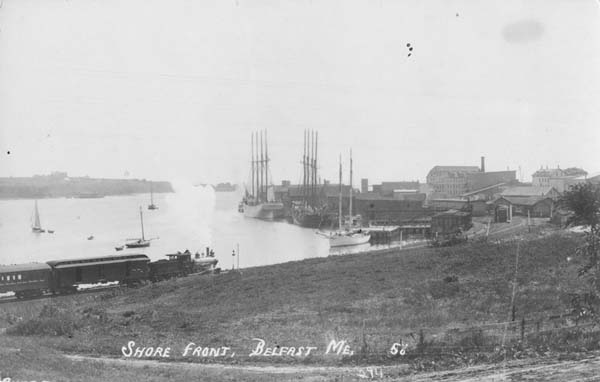 Shore Front, Belfast, Maine