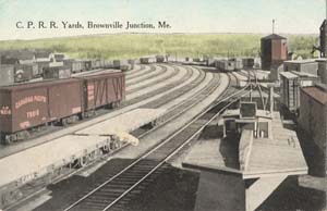 Canadian Pacific Railroad Yards, Brownville Junction, Maine