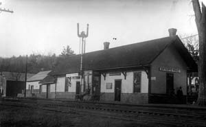 Railroad Station, Bryants Pond, Maine