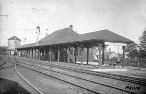 Boston & Maine Railroad station, Sanford, Maine