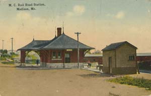Maine Central Railroad Station, Madison, Maine