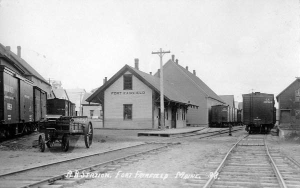 Railroad Station, Fort Fairfield, Maine