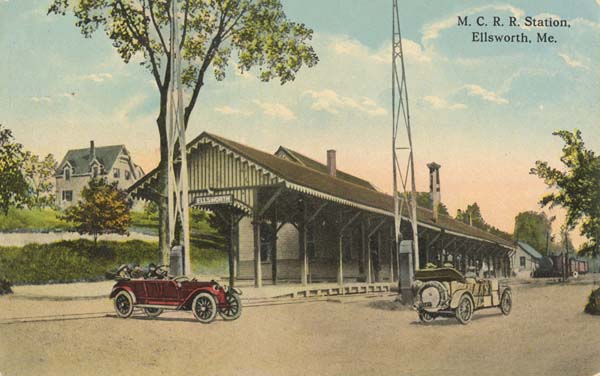 Maine Central Railroad Station, Ellsworth, Maine
