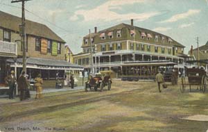 York Beach, Maine.  The Square.