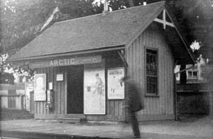 Railroad Station, Arctic, Rhode Island