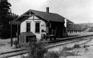 New Haven Railroad Station, Slatersville, Rhode Island
