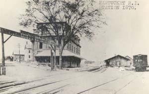 Pawtucket, Rhode Island Station 1870.