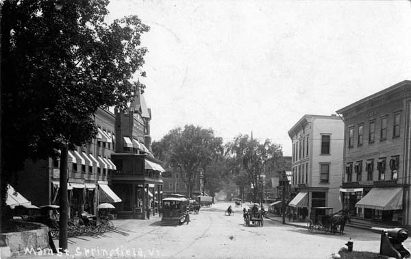 Main Street, Springfield, Vermont