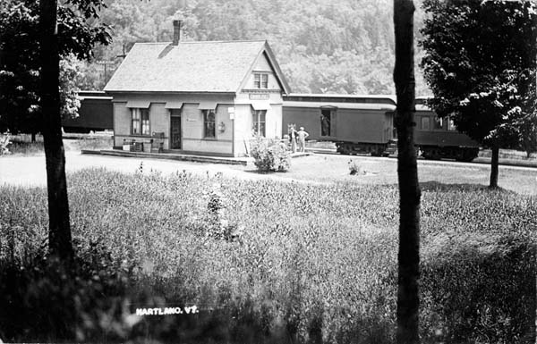 Railroad Station, Hartland, Vermont