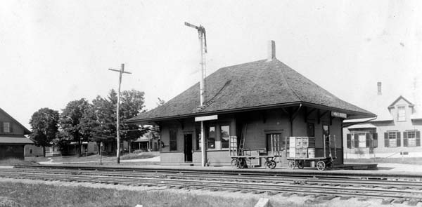West Burke Railroad Station, West Burke, Vermont