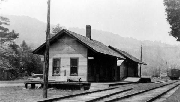 Railroad Station, Jamaica, Vermont