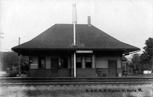 Boston & Maine Railroad Station, West Burke, Vermont