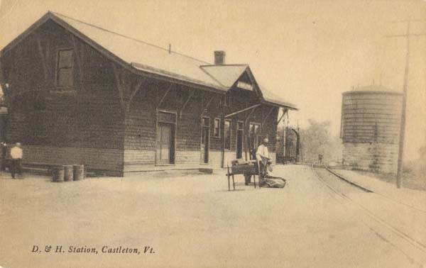 Delaware & Hudson Station, Castleton, Vermont