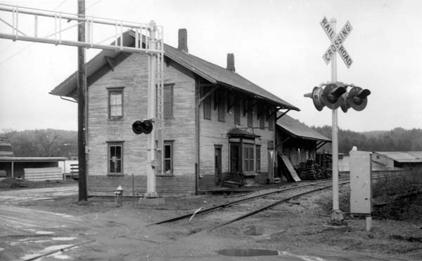 Railroad Station, Johnson, Vermont
