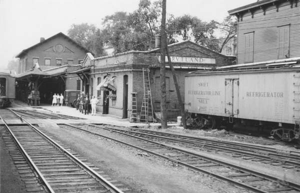 Rutland, Vermont, Station with the Green Mountain Flyer