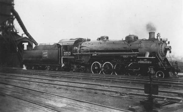 Grand Trunk Railway #3710 at St. Albans, Vermont