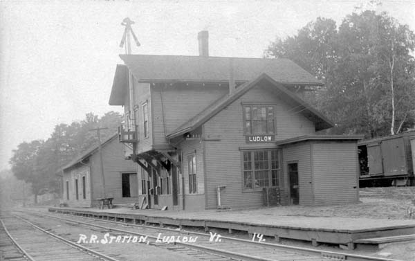 Railroad Station, Ludlow, Vermont