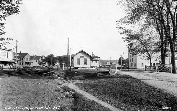 Railroad Station, Berlin, New York